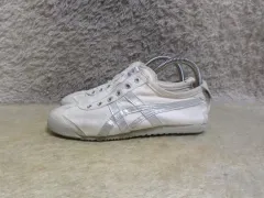 235 オニツカタイガー メキシコ66 白 スリッポン スニーカー シューズ