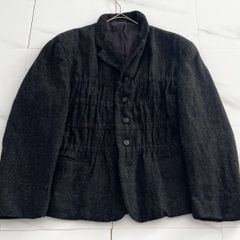 WORK SHOP double Chester coat far nylon - メルカリ