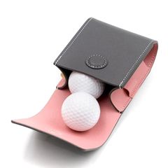 [Brand New] Golf Ball Case Belt Ball Pouch Holder Rangefinder Case Tee Case Bag Belt Loop Storage Accessory Case Stylish 4-Piece Lightweight Men's Women's Gift Park Golf Golf Supplies Easy Attachment and Detach Green Fork Golf Accessories 0