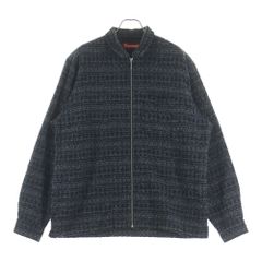 Supreme Boucle Zip Up Shirt Black 26ss M - メルカリ