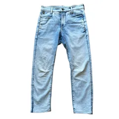 G-STAR RAW D-STAQ 3D SLIM ライトブルー W27 メンズS ジースターロゥ スリム テーパード