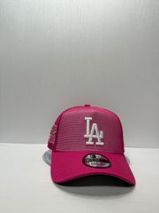 NEW ERA LA ドジャース メッシュキャップ 海外モデル ピンク - メルカリ