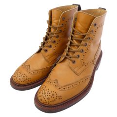 Tricker's Trickers M5634 STOW 스토우 컨트리 부츠 에이콘 다이나이트 구두창 브라운계 UK7[중고]