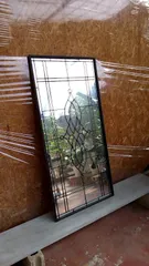 【アンティーク調 アイアンフレーム ミラー】