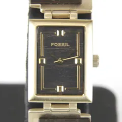 ジャンク『動作未確認』 FOSSIL  スクエア 腕時計 EC-2108 腕時計 レディースのサムネイル