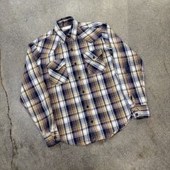 70-80s Sears レギュラーカラーシャツ ライトグリーン 16-33 - メルカリ
