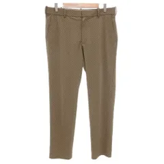 ポールスチュアート PAUL STUART GOLF 23SS 美品 ボディシェルパケ柄プリントトラウザーズ パンツ ストレッチ LL ベージュ系 /UOのサムネイル