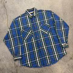 【Big Mac】90s Heavy Flannel Shirt XL-Tall 