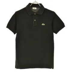 【LACOSTE】L1212Y ワンポイント鹿の子半袖ポロシャツ