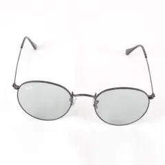 良品『USED』 レイバン ラウンドメタルサングラス RB3447 サングラス メタル ブラック