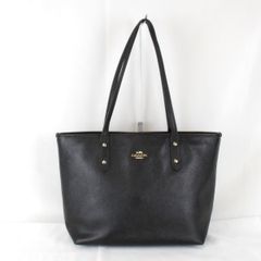 ✨極美品 COACH コーチ シボ革 ビジネスバッグ レザー A4可 ブラック 美品✨定価10万円 コーチ シボ革 レザー 本革 A4 3室 ビジネスバッグ