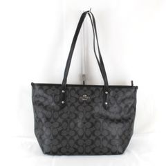 新品未使用】COACH コーチ 大型 トートバッグキャンバス レザー 5696
