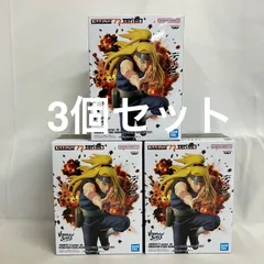 未開封 NARUTO72series-40 VIBRATION STARS デイダラ フィギュア 3個セット SF4A15 c101