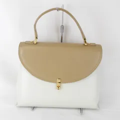 『USED』 キタムラ ハンドバッグ レザー ベージュ