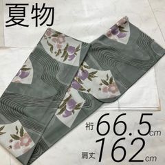 単衣 作家物 染め 金銀彩 小紋 ガード加工 残布 トールサイズ - メルカリ