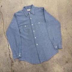 中古 HAIGHT ストライプ デニムシャツ&ストライプ デニムペインター 