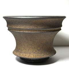 陶器製植木鉢大サイズ （検）作家鉢 陶器鉢 アガベ ユーフォルビア