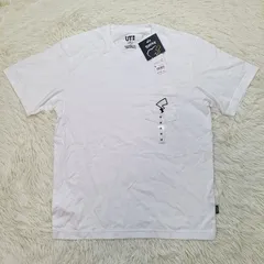 タグ付き未使用 UNIQLO ユニクロ ポケモン UT 半袖Tシャツ M メンズ ホワイト 白 ピカチュウ with POKEMON 新品