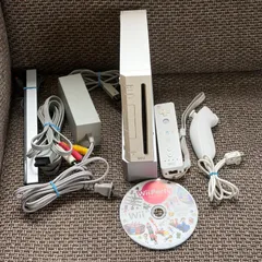 【すぐ遊べる】Wii本体セット 動作確認済 Wii Party付 リモコン ヌンチャク付 任天堂