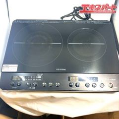 IRIS OHYAMA 2口IH調理器コンロ IHK-W13S-B 2024年 - メルカリ