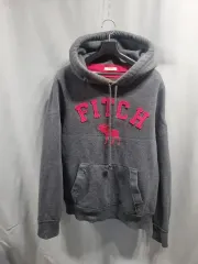 アバクロンビー グレー フードTシャツ l