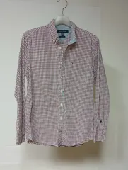 トミーヒルフィガー チェック 長袖 シャツ 95