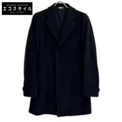 COMMEdesGARCONS HOMME DEUX コムデギャルソンオムドゥ DT-C002 17年製 ﾌﾞﾗｯｸ ｳｰﾙ ﾁｪｽﾀｰｺｰﾄ S