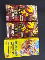 ワンピース　新品未開封テープ付き　THE BEST vol.2　神の島の冒険　計3BOX