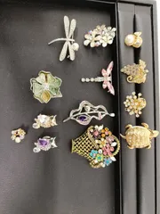 〇ブローチ10点　まとめ売り