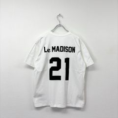 マディソンブルー Le MADISON 21 背番号半袖Tシャツ 黒00 wd0 - メルカリ