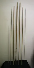 中古 SHIMANO/シマノ 朱紋峰 ぬけさく 24尺 二十四 7本継 釣竿 へら竿 ロッド