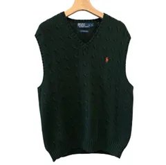 Polo Ralph Lauren ポロラルフローレン コットンケーブルニットベスト