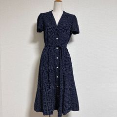 24年♡美品✨ポロラルフローレン ロングシャツワンピース 花柄 ベルト