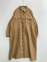 COLZA コルザ シャツワンピース M ベージュ