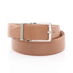 ジョルジオアルマーニ GIORGIO ARMANI ベルト スクエアバックル 型押し レザー ベルト メンズ Used Aのサムネイル