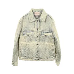 グッチ GUCCI デニムジャケット GGジャカード コットン GGジャガード デニムジャケット レディース Used Aのサムネイル