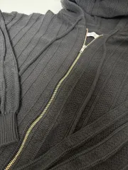 ニット ジップアップ 出品