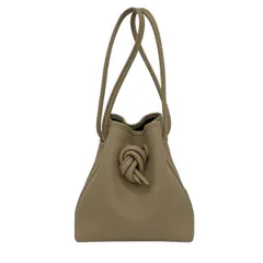 VASIC(ヴァジック) トートバッグ美品  ボンドミニ グレージュ レザー