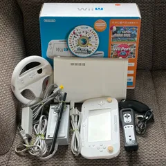 【すぐ遊べる】Wii U 本体セット 箱あり マリオカート8 動作確認済 任天堂　マリオ