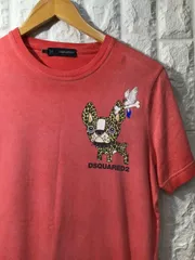 DSQUARED2  S/S TEE  後染め　チロ