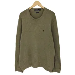ポロバイラルフローレン Polo by RALPH LAUREN 90-00S コットンニット メンズ import：XL 