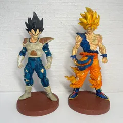 DRAGONBALL ドラゴンボール ベジータ スーパーサイヤ人 孫悟空 フィギュア 2体セット Y