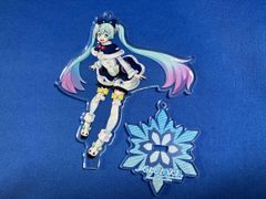 하츠네 미쿠 아크릴스탠드 MIKU LANDβ SNOW WORLD 2024