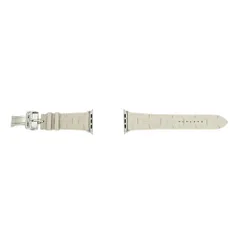 【名東】エルメス シンプルトゥール キリム ベトン ライトグレー シルバー金具 アップルウォッチベルト 46mm 時計 アクセサリーのサムネイル