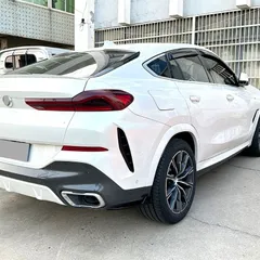 【送料無料】BMW X6 G06 Mスポーツ 19-22年 専用設計 リアカナード バンパーガーニッシュ エアロフィン ドレスアップ カスタム パーツ アクセサリー エクステリア SUV
