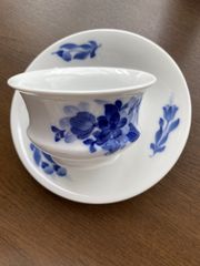 古伊万里 盃洗 はいせん 染付 鉢 高台 陶器 伝統工芸 アンティーク