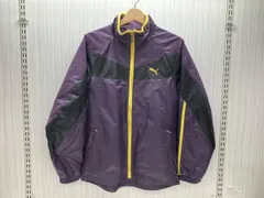 PUMA ナイロンジャケット メンズ Mサイズ 812323 パープル