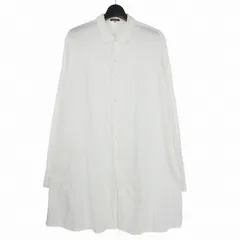アンドゥムルメステール ANN DEMEULEMEESTER オリゾンティタグ 本人期 ロングシャツ 長袖 XXS ホワイト 白 2801 M 国内正規のサムネイル
