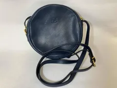 IL BISONTE イルビゾンテ　CANDY CROSSBODY キャンディー クロスボディ　斜めがけバッグ　ブルーレザー