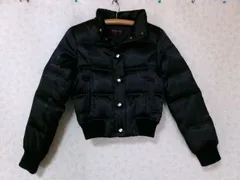 105002 PinkMix レディース　ダウンジャケット　黒のサムネイル